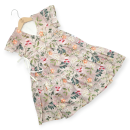 Wickelkleid in Größe 122, Vintage Flowers